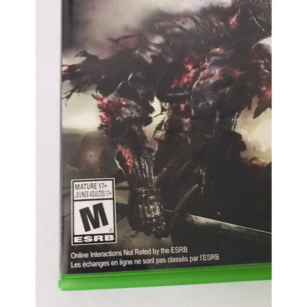 Dark Souls III 3 Xbox One Games Microsoft No Manual 2017